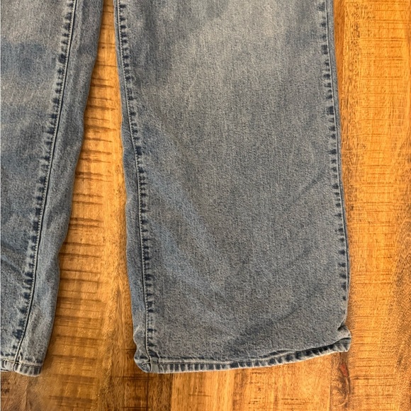 Universal thread high rise wide leg high waisted size 14 blue jeans cotton NWOT - Picture 4 of 5